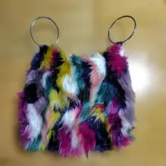 ZARA ファーバッグ