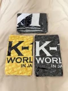 K-1 WORLD GP フェイスタオル 3枚セット