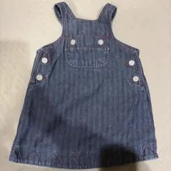 ベビー　デニム ジャンパースカート