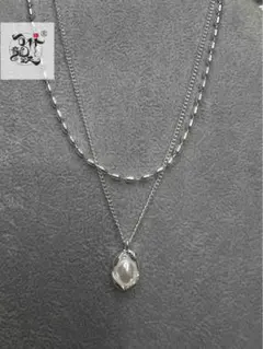 美しいデザインダブルチェーンファッション ネックレス