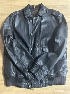 (N) ヴィンテージレア ティンバーランド レザージャケット XL 2025年最新Timberland メンズ レザージャケット・ライダースの人気