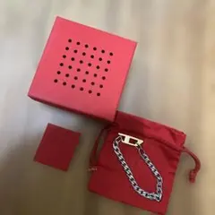 Dロゴ チェーンブレスレット　シルバー×ゴールド(Rei様　専用)