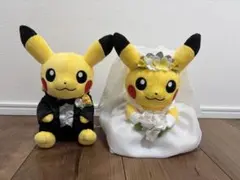 未開封 ピカチュウ ウェディング ぬいぐるみ ペア 洋装 結婚式 - メルカリ
