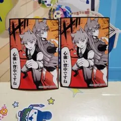 魔入りました！入間くん 名場面ステッカー　オペラ　アメリ　2枚セット