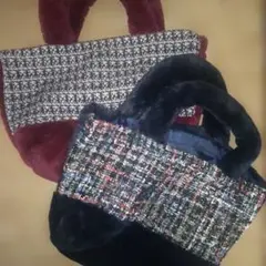 ボアトートバッグ※新品未使用です。