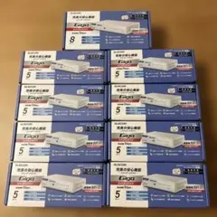 ELECOM Giga スイッチングハブ 8ポート×4個・ 5ポート×4個セット 