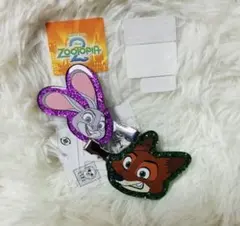 しまむら ズートピア2 ニック ジュディ ヘアクリップ ヘアピン 前髪クリップ