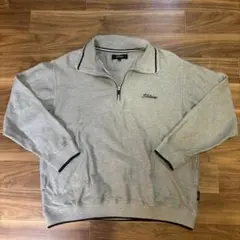 Titleist ハーフジップアップ トレーナー グレー メンズ L