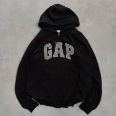 GAP ギャップ 30周年 ヘビーウェイト ジップパーカー L グレー - メルカリ