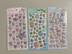 正規品 うるちゅるシール マイメロクロミ ドロップシール たまごっち カービィ