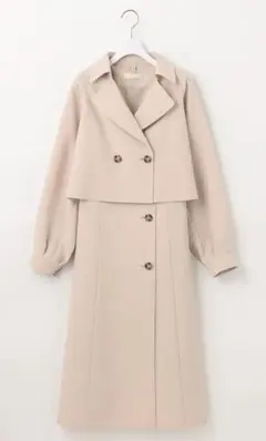 ANY SIS 3WAYジレセット トレンチコート