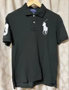 Polo Ralph Lauren ポロシャツ ブラック 刺繍ロゴのサムネイル