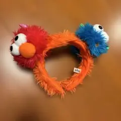 エルモ・クッキーモンスター カチューシャ