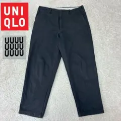 黄*徒様 UNIQLO U ユニクロ リラックスアンクルジーンズ メンズ Lサイ
