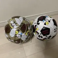 Disney Mickey Mouse サッカーボール 2個セット