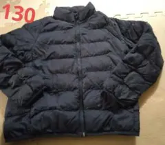 ユニクロ　ネイビー ダウンコート