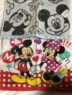 ❤️ ディズニー ミッキー ミニー ハンドタオル　2枚セット