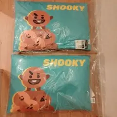 【新品未使用】BT21 枕　ピロー　2個セット　SHOOKY