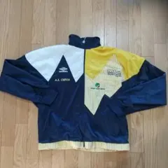 UMBRO アンブロ ナイロンジャケット イエロー　レアカラー　ジャージ　L