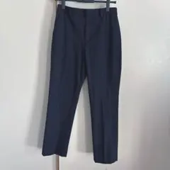ユニクロ　テーパードパンツ　ネイビー紺　レディース　M