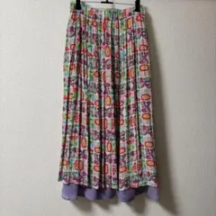 ★美品★ Jocomomola ホコモモラ ロングスカート フレア Fサイズ