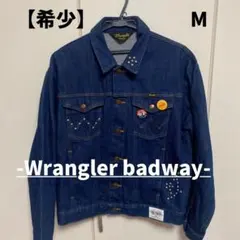 【未使用】Wrangler badway スタッズ デニムジャケット アメカジ