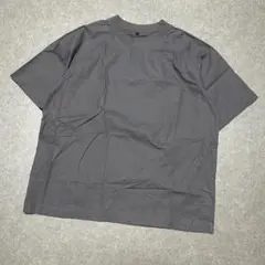 廃盤 無印良品 涼感クルーネック半袖布帛Tシャツ ラグラン シャリ感 Lのサムネイル