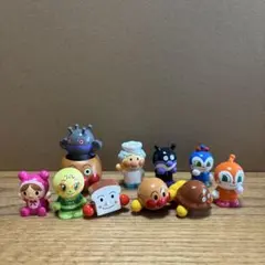 アンパンマン フィギュアセット 10体　指人形