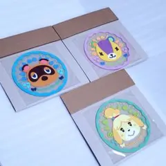 どうぶつの森　クリアラバーコースター　しずえ　たぬきち　ペーター
