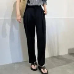プラージュ One Tuck パンツ　テーパードパンツ
