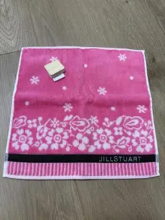 JILLSTUART タオルハンカチ ピンク 花柄 25㎝のサムネイル