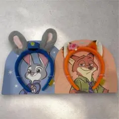 【韓国限定】 BUTTER ズートピア　ジュディ・ニックカチューシャ ディズニー