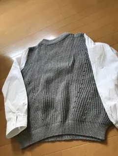 レプシィム袖切り替えプルオーバー