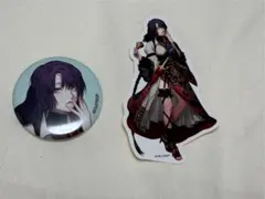 FGOフェス2024 霊基召喚缶バッジ&ステッカー　ヘファイスティオン