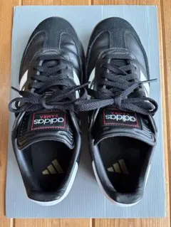 adidas SAMBA ブラック ホワイト スニーカーのサムネイル