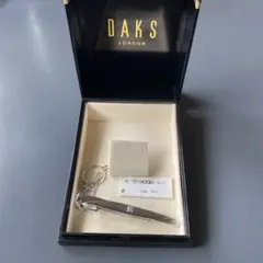 DAKS ネクタイピン 925シルバー キーチェーン付きのサムネイル