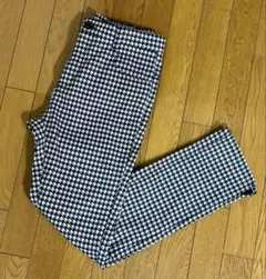 【ほぼ未使用】Comon Golf 裏フリース 千鳥格子 ゴルフパンツ Mメンズ