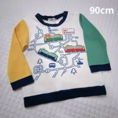 HOT BISCUITS トラムルートマップ 電車トレーナー 90cm