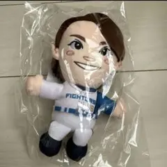 北海道日本ハムファイターズ 選手ぬいぐるみキーチェーン ♯18山﨑福也