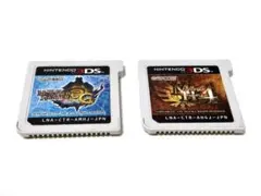 3DS モンスターハンター3G 、4 ソフトセット