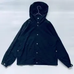 YAECA ヤエカ スナップボタン フーデッドジャケット ブラック L相当のサムネイル