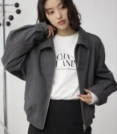 Azure by moussy ジップブルゾン