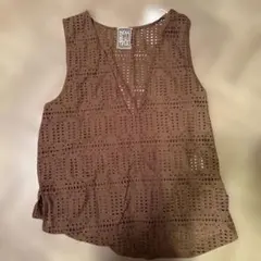 LEPSIM ブラウンチュニック