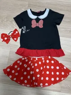 ミニー　Tシャツ スカート リボン　セット