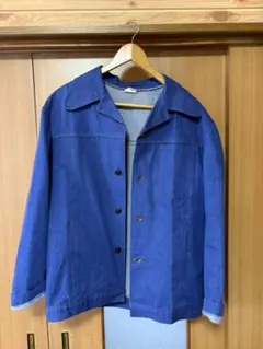 ジャケット・アウター 413 Vintage French Prison Jacket Blue 42 413 Vintage French Prison Jacket Blue 42 - メルカリ