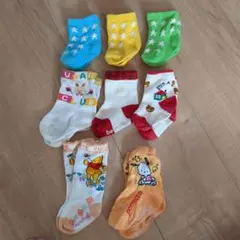 ベビー靴下　新生児　8足セット　7〜11センチ