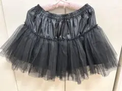 BODYLINE ブラック　ボリュームスカート　パニエ　2段のサムネイル