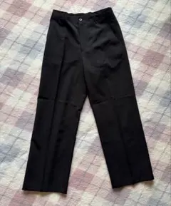 「GU」 Mens スラックス ストレートパンツ S ブラックのサムネイル