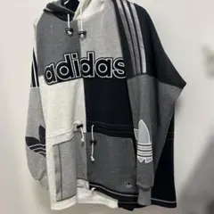 アディダス パッチワーク パーカー - メルカリ