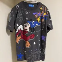 東京ディズニーリゾート ミッキー Tシャツ Sダークグレー
